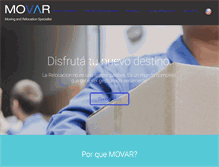 Tablet Screenshot of movargroup.com